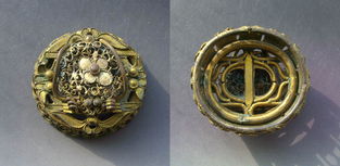 老银饰品中的雅韵 精品掐丝鎏金帽花探微